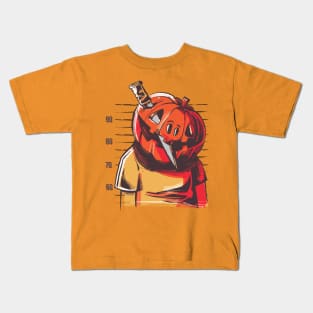 Prisoner Pumpkin Kids T-Shirt